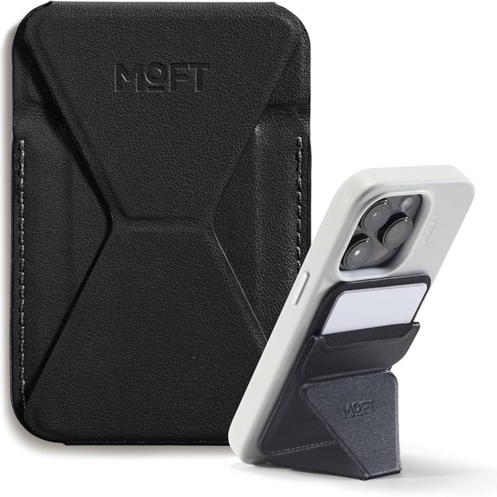 Black and White Phone Case with Stand